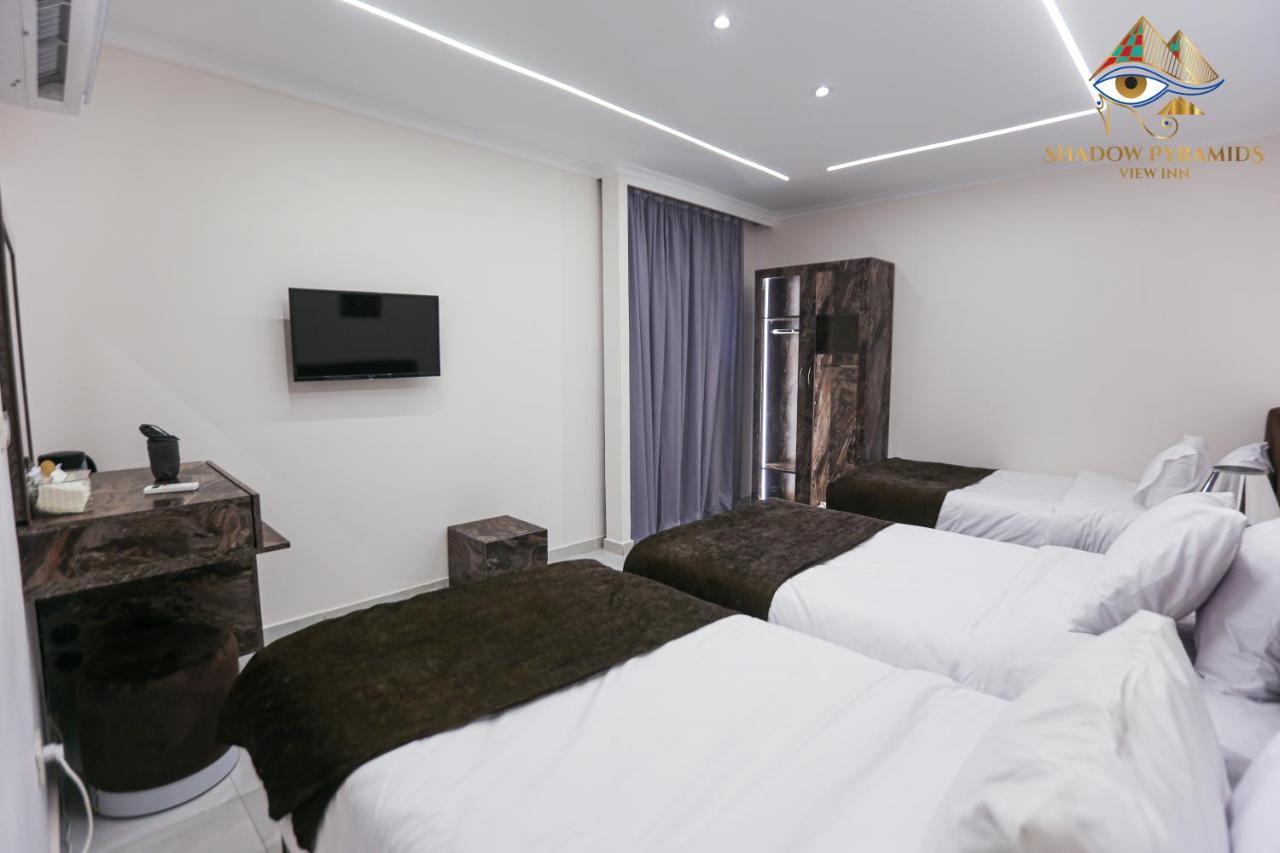 Shadow Pyramids Suites And Jacuzzi Kafret el-Gabal Exterior foto