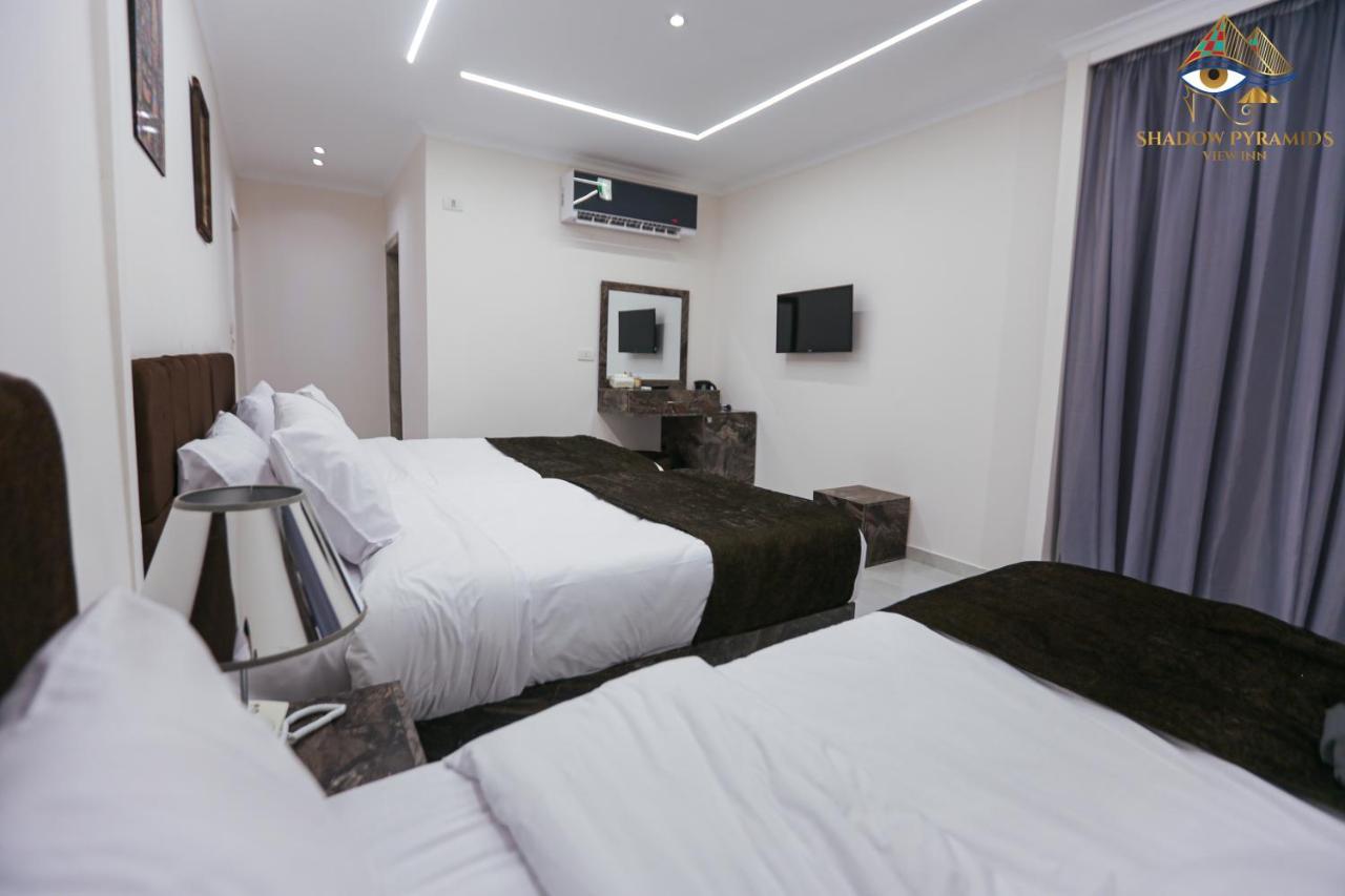 Shadow Pyramids Suites And Jacuzzi Kafret el-Gabal Exterior foto