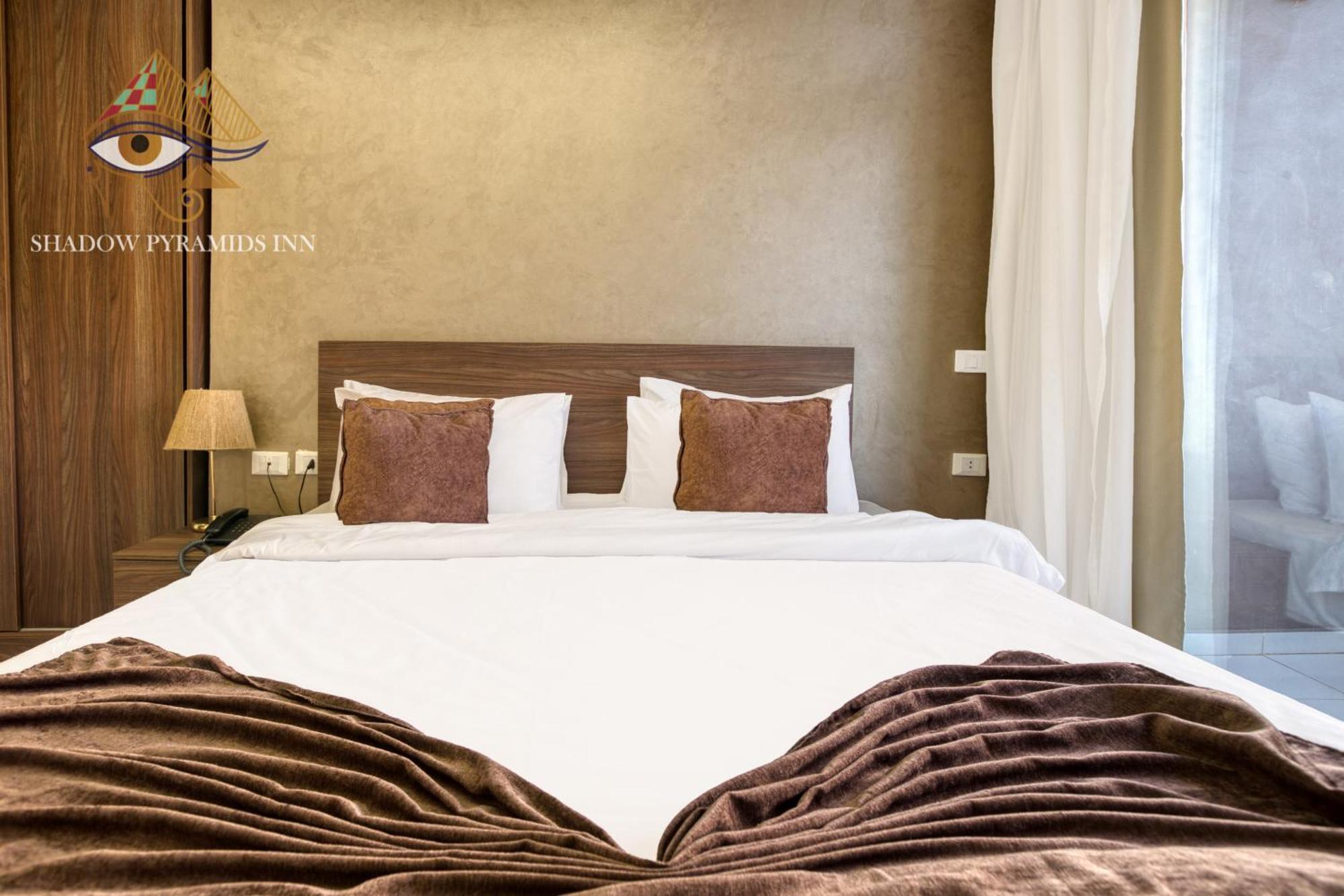 Shadow Pyramids Suites And Jacuzzi Kafret el-Gabal Exterior foto